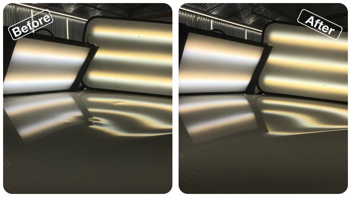  Its kinda sad, but I do fix dozens of dents a day. I have no idea what this is...other than the fact that I did the repair.  